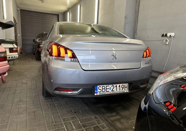 Peugeot 508 cena 46990 przebieg: 106000, rok produkcji 2016 z Rogoźno małe 254